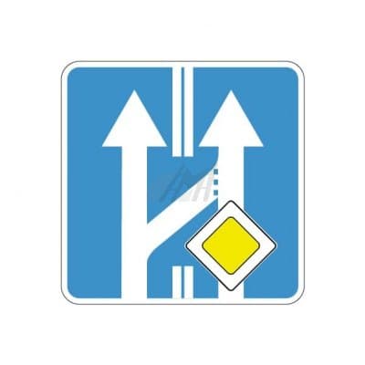 купить 5.15.7д, 5.15.8д, 5.15.9д Перестроение на параллельную проезжую часть в Нягани